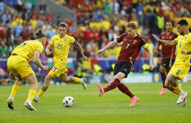 EURO 2024: Siêu sao Man City lập công, Bỉ có chiến thắng đầu tiên- Ảnh 3. EURO 2024: Siêu sao Man City lập công, Bỉ có chiến thắng đầu tiên- Ảnh 3.