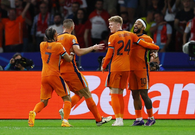 Euro 2024: Ngược dòng thắng kịch tính, Hà Lan đấu Anh ở bán kết- Ảnh 4. Euro 2024: Ngược dòng thắng kịch tính, Hà Lan đấu Anh ở bán kết- Ảnh 4.