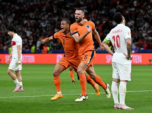 Euro 2024: Ngược dòng thắng kịch tính, Hà Lan đấu Anh ở bán kết- Ảnh 5. Euro 2024: Ngược dòng thắng kịch tính, Hà Lan đấu Anh ở bán kết- Ảnh 5.