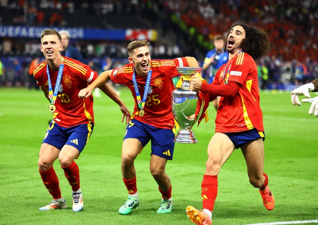 Thắng tuyển Anh 2-1, Tây Ban Nha vô địch Euro 2024 - Ảnh 9 Thắng tuyển Anh 2-1, Tây Ban Nha vô địch Euro 2024 - Ảnh 9